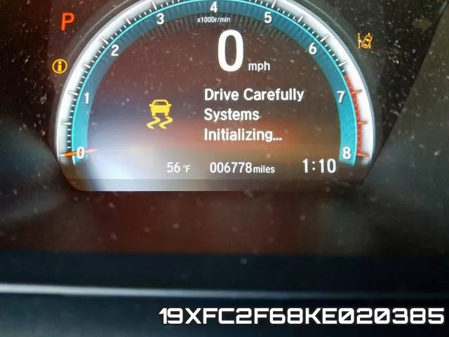 19XFC2F68KE020385 фото 7