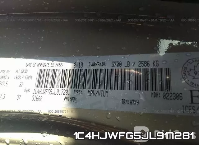 1C4HJWFG5JL917281 фото 10