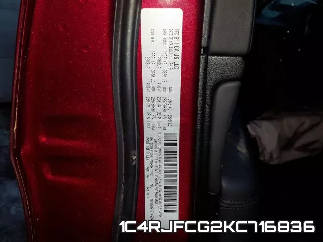 1C4RJFCG2KC716836 фото 2