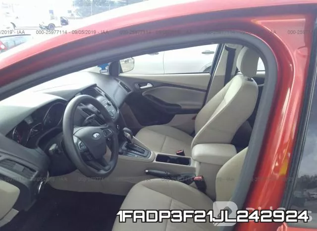 1FADP3F21JL242924 фото 6
