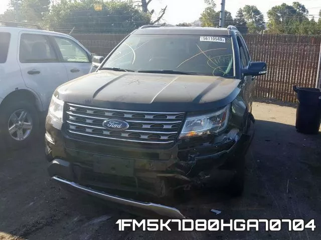 1FM5K7D80HGA70704 фото 2