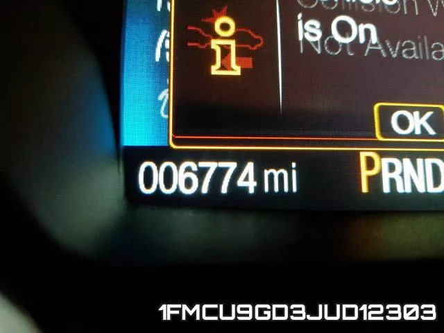 1FMCU9GD3JUD12303 фото 8