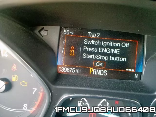 1FMCU9JD8HUD66408 фото 8