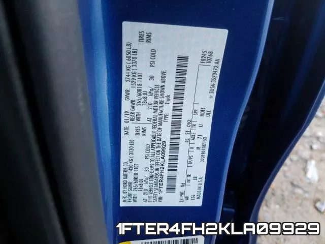 1FTER4FH2KLA09929 фото 2