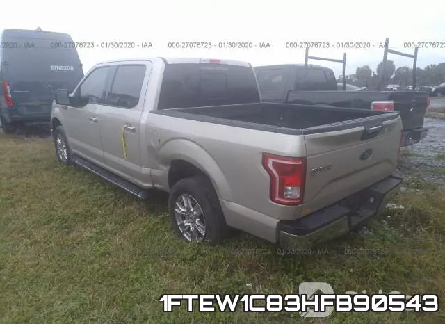 1FTEW1C83HFB90543 фото 3