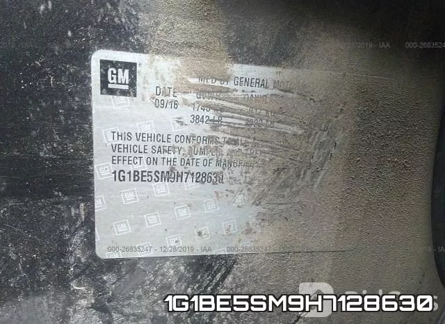 1G1BE5SM9H7128630 фото 10
