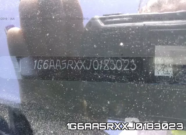 1G6AA5RXXJ0183023 фото 8
