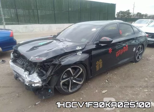 1HGCV1F30KA025100 фото 3
