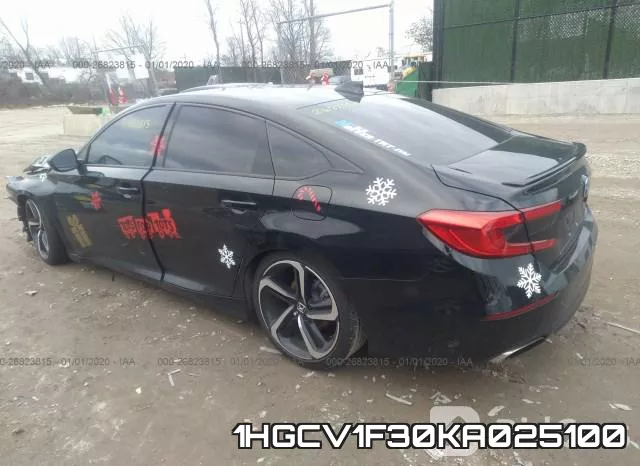 1HGCV1F30KA025100 фото 4