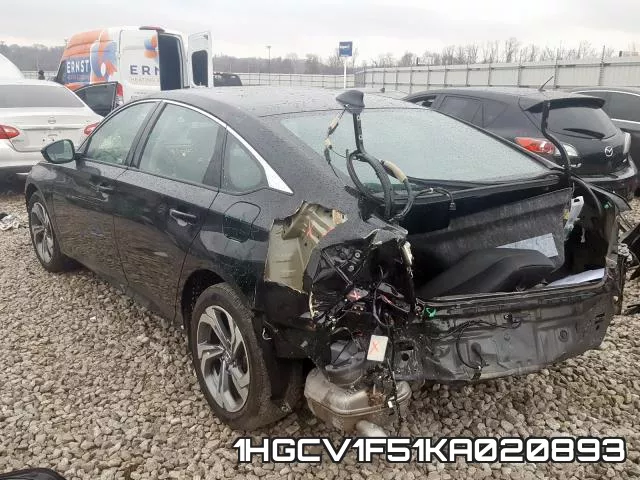 1HGCV1F51KA020893 фото 4