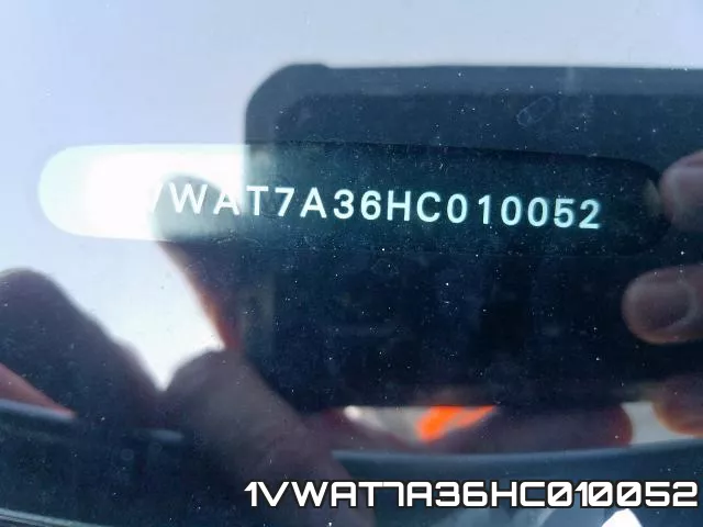 1VWAT7A36HC010052 фото 2