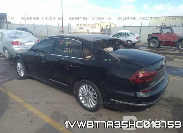 1VWBT7A35HC018759 фото 3