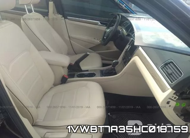1VWBT7A35HC018759 фото 5