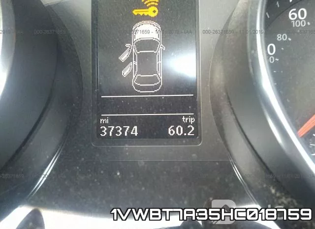 1VWBT7A35HC018759 фото 6
