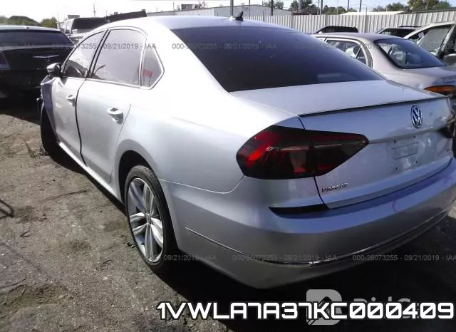1VWLA7A37KC000409 фото 3
