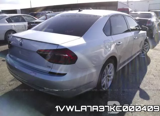 1VWLA7A37KC000409 фото 4