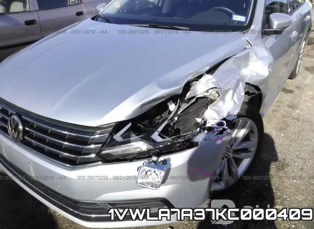 1VWLA7A37KC000409 фото 6