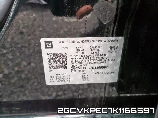 2GCVKPEC7K1166597 фото 2