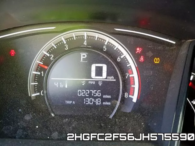 2HGFC2F56JH575590 фото 5