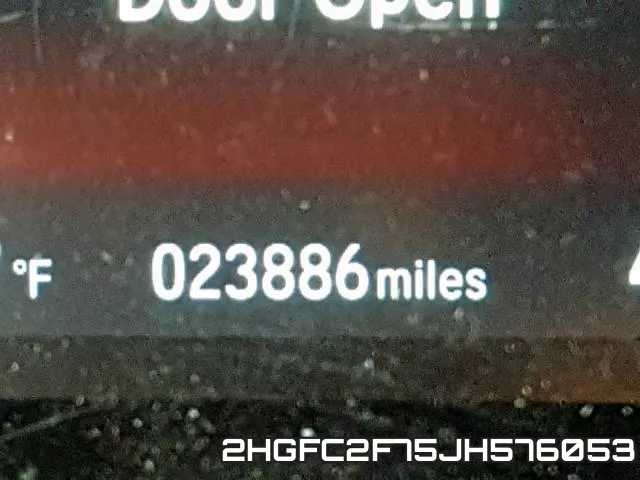 2HGFC2F75JH576053 фото 6