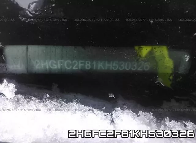 2HGFC2F81KH530326 фото 6
