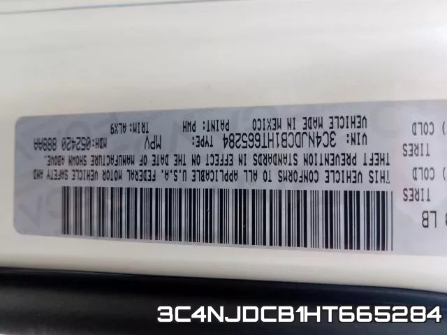 3C4NJDCB1HT665284 фото 2