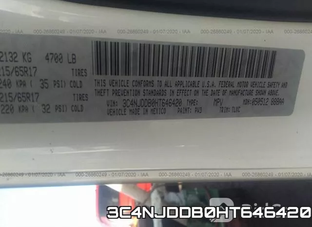 3C4NJDDB0HT646420 фото 7
