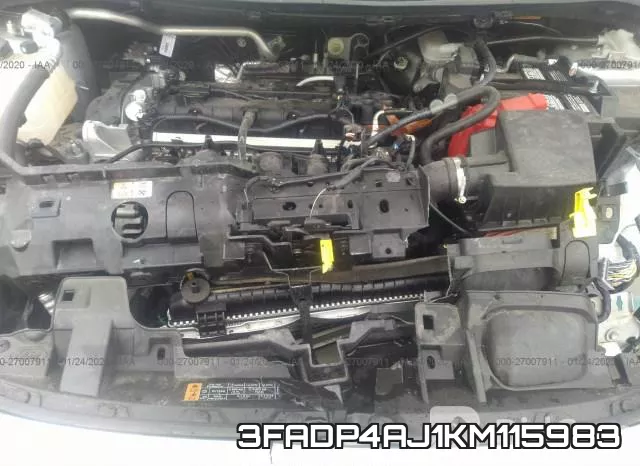 3FADP4AJ1KM115983 фото 2