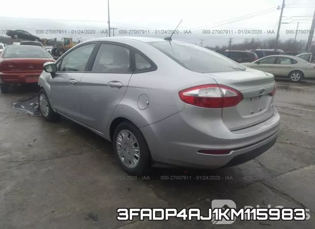 3FADP4AJ1KM115983 фото 3