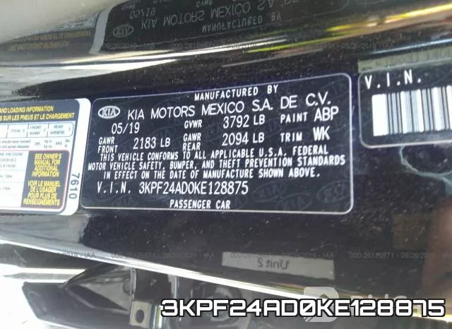 3KPF24AD0KE128875 фото 9