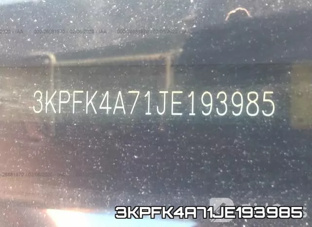 3KPFK4A71JE193985 фото 9