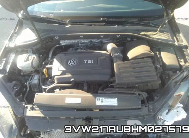 3VW217AU8HM027579 фото 2