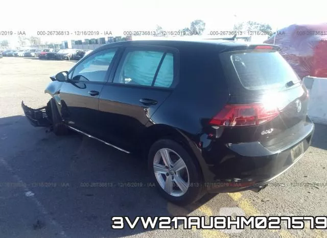 3VW217AU8HM027579 фото 3