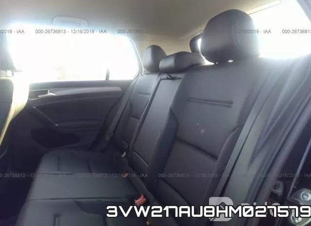 3VW217AU8HM027579 фото 7