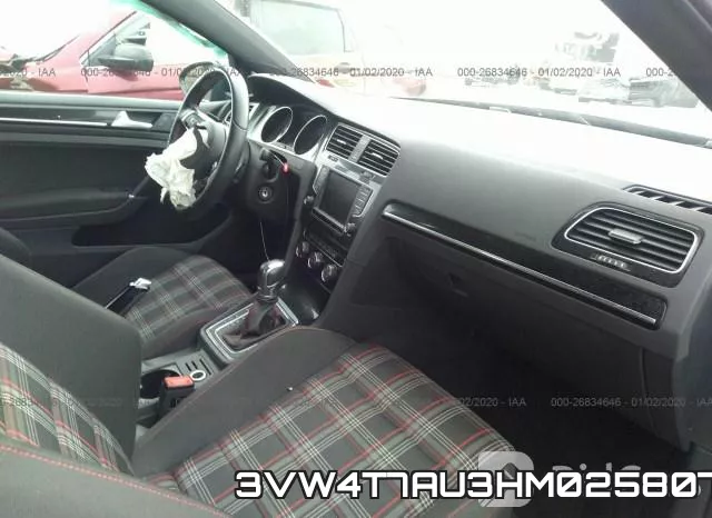 3VW4T7AU3HM025807 фото 5