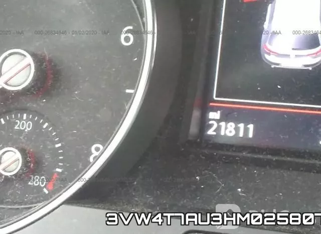 3VW4T7AU3HM025807 фото 7
