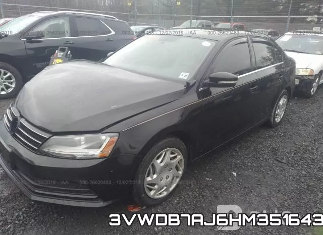 3VWDB7AJ6HM351643 фото 3