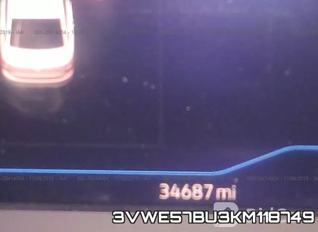 3VWE57BU3KM118749 фото 5