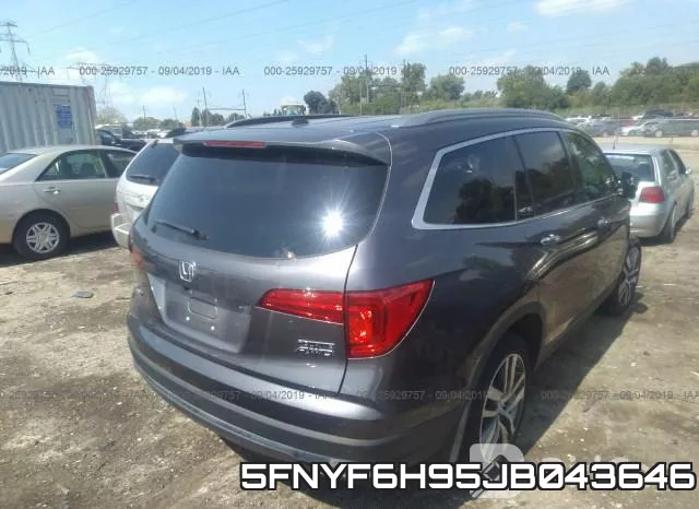 5FNYF6H95JB043646 фото 4