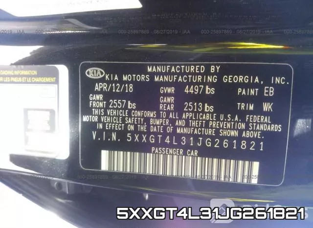 5XXGT4L31JG261821 фото 8