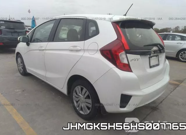 JHMGK5H56HS007765 фото 4
