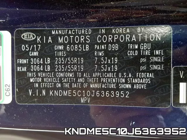 KNDME5C10J6363952 фото 2