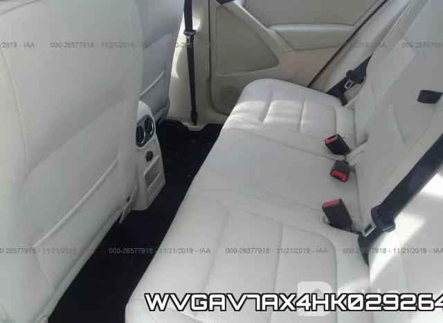 WVGAV7AX4HK029264 фото 7
