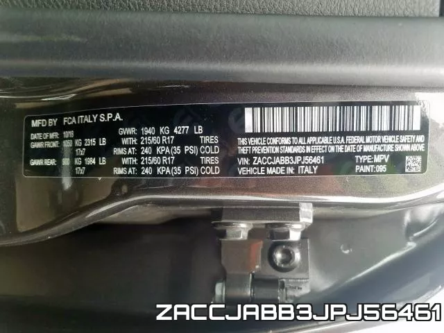 ZACCJABB3JPJ56461 фото 2