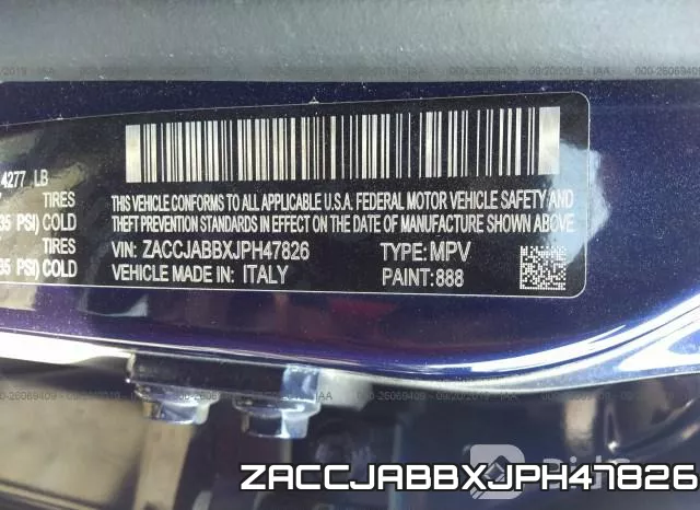 ZACCJABBXJPH47826 фото 7