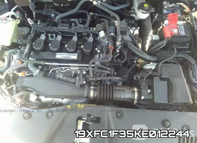 19XFC1F35KE012244 фото 2