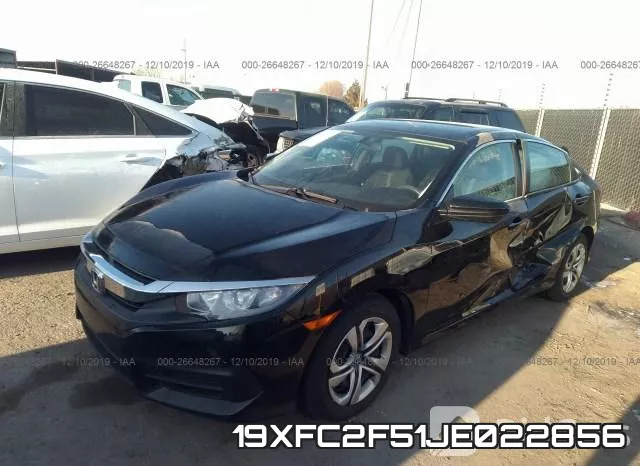 19XFC2F51JE022856 фото 2
