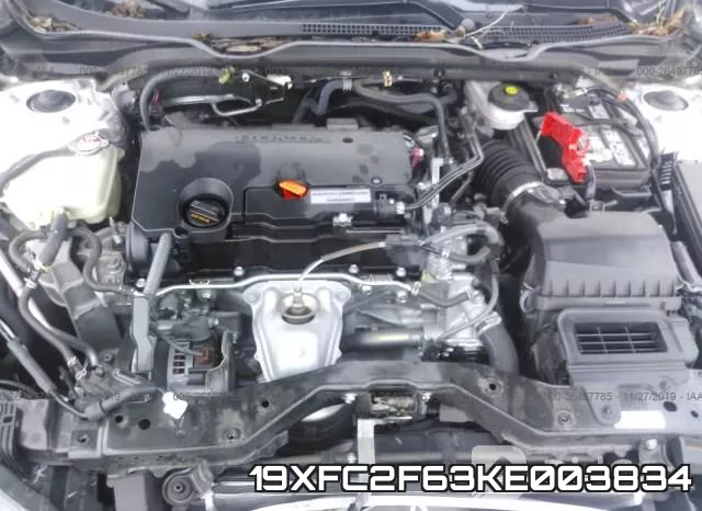 19XFC2F63KE003834 фото 2