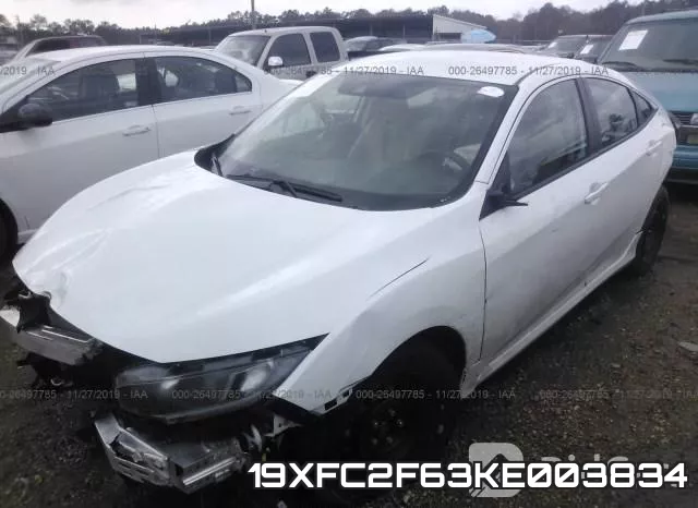 19XFC2F63KE003834 фото 3