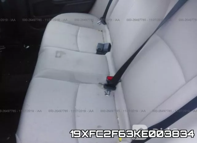 19XFC2F63KE003834 фото 7